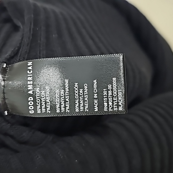 Good American Tie waist Midi Dress - Picture 4 of 5